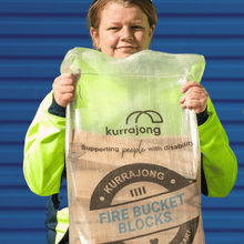 Load image into Gallery viewer, Fire Bucket Blocks (orders under $25 - pick up only)